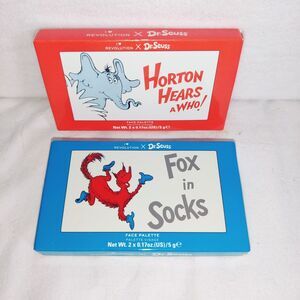 Dr. Seuss Revolution  -Eye, Face and Shadow Palettes -2 Packs of Make Up